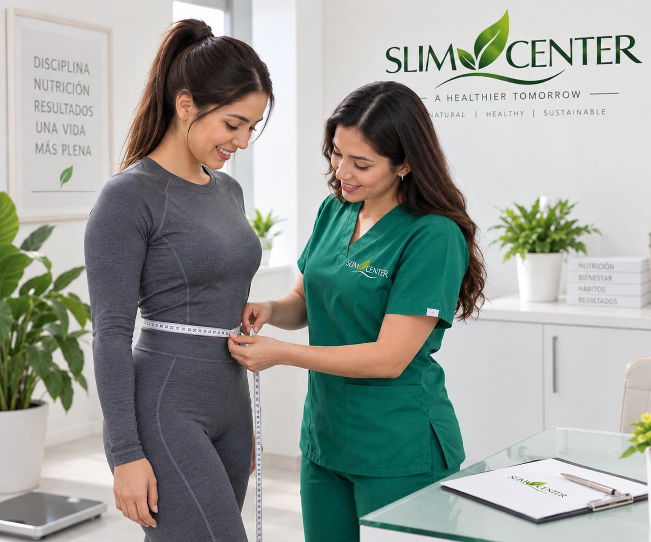 Profesional de Slim Center acompañando un proceso de reducción de peso